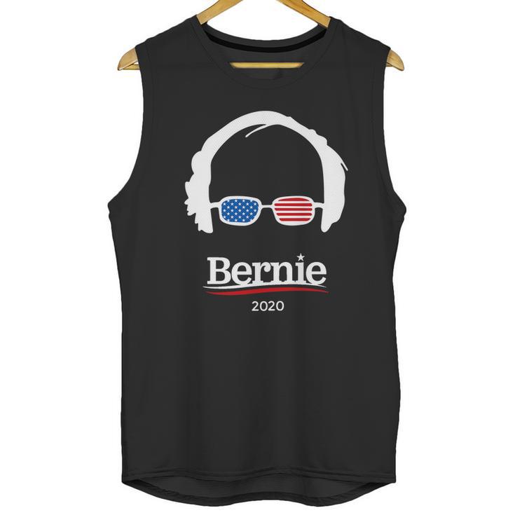 Bernie Sanders 2020 America Flag Men Tank Top