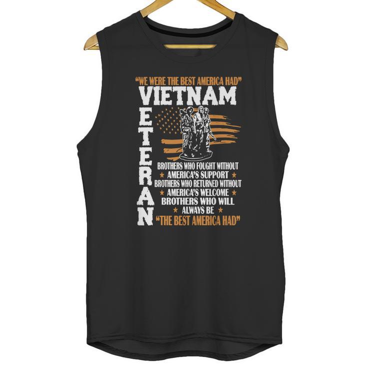 We Were The Best America Vietnam Veteran Men Tank Top