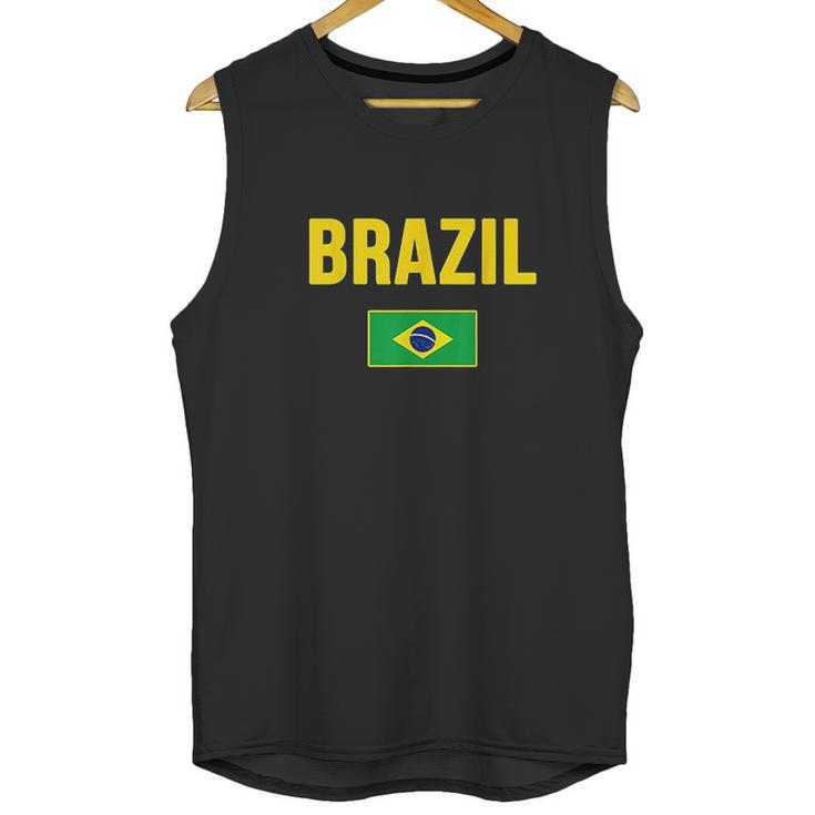 Brasil Brazilian Flag Brazil Souvenir Gift Camiseta Men Tank Top