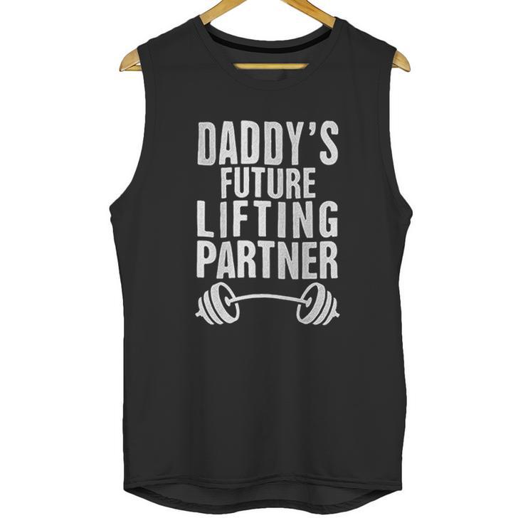 Brisco Brands Daddy Future Lifting Partner Youth Men Tank Top