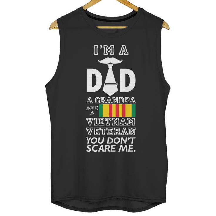 Dad Vietnam Veteran Graphic Design Printed Casual Daily Basic Men Tank Top