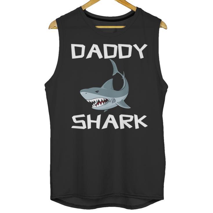 Daddy Gift   Daddy Shark Men Tank Top