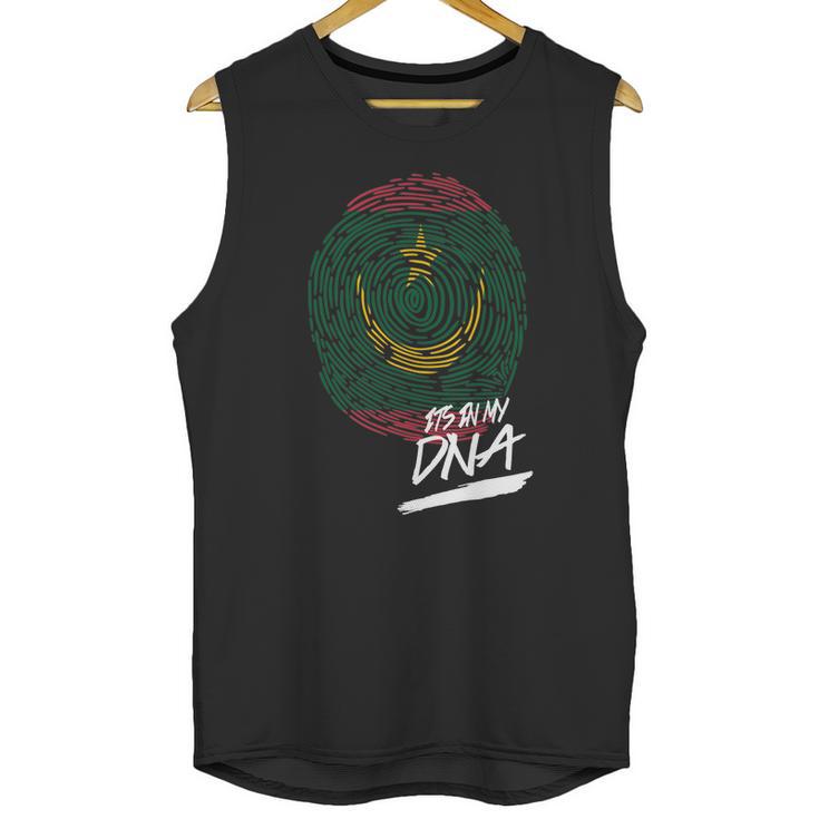 It Is In My Dna Mauritania Baby Proud Country Flag Men Tank Top