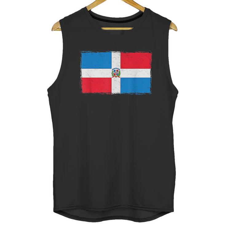 Dominican Republic Flag Carribbean Republica Dominicana Gift Men Tank Top