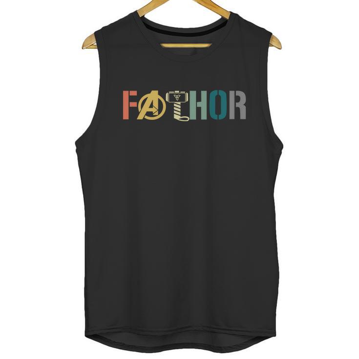 Fathor Fathers Day Gift Viking Fathor Hero Graphic Design Printed Casual Daily Basic Men Tank Top