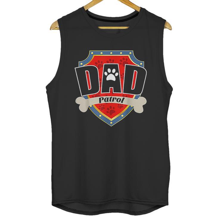 Funny Dad Patrol Men Tank Top