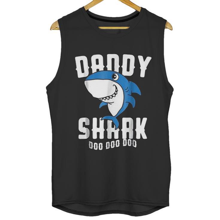 Funny Daddy Shark Doo Dad Birthday Gifts Men Tank Top