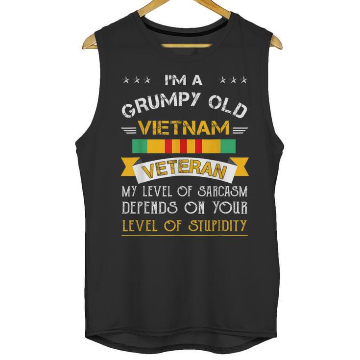 Im A Grumpy Old Vietnam Veteran Men Tank Top