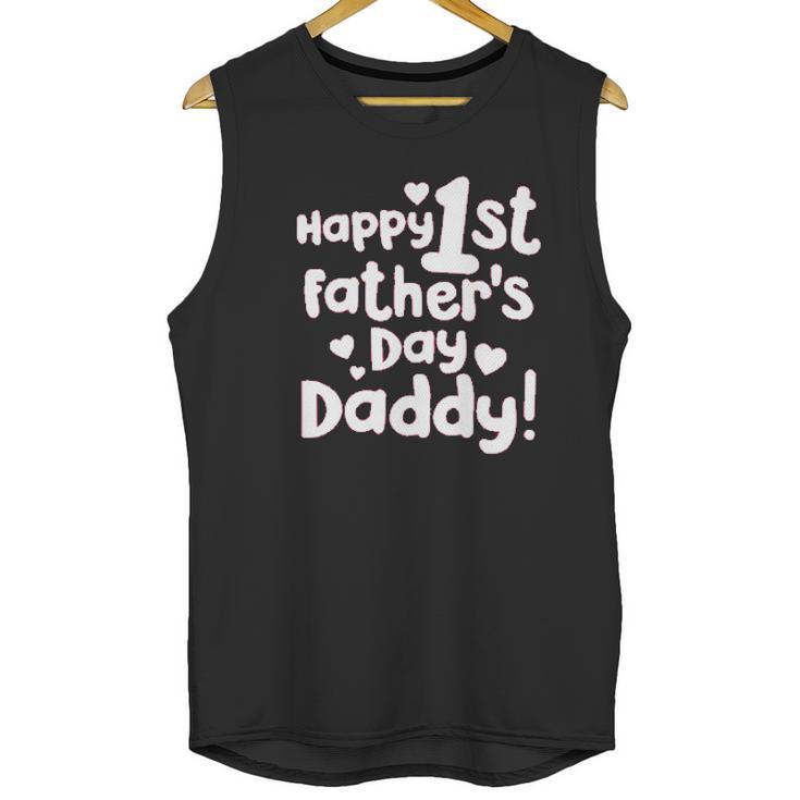 Happy First Fathers Day Daddy Infant One Piece Men Tank Top