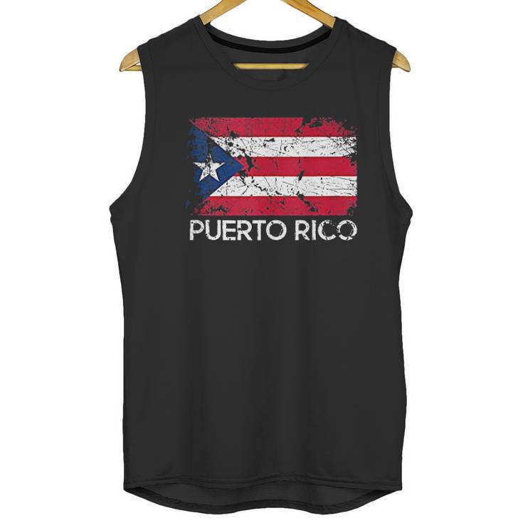 Puerto Rican Flag Design | Vintage Made In Puerto Rico Gift Men Tank Top