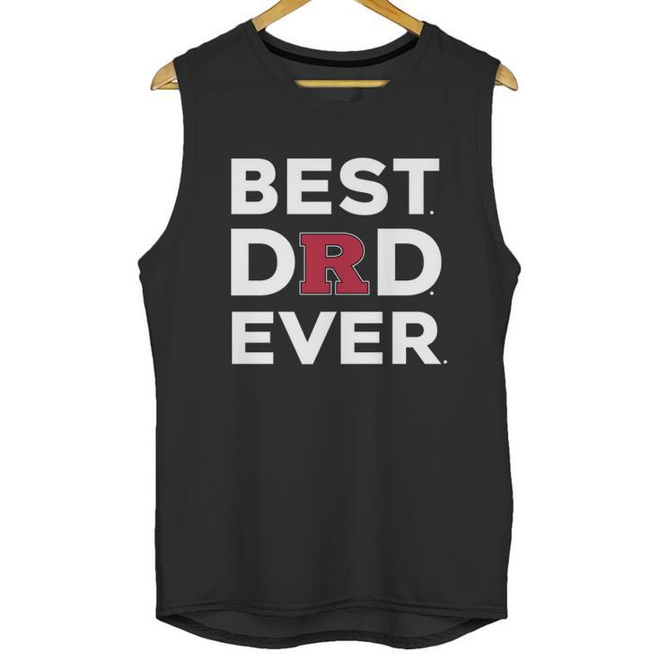 Rutgers Scarlet Knights_Best Dad Ever Men Tank Top