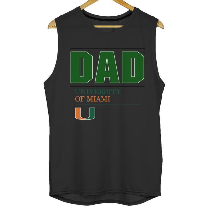 University Of Miami Proud Dad Parents Day 2020 Men Tank Top