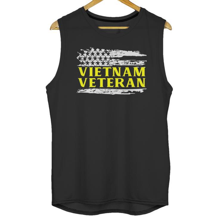 Usa Pride Patriotic Soldier Gift Vietnam Veteran Men Tank Top