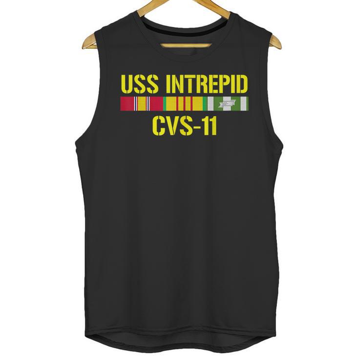 Uss Intrepid Cvs-11 Vietnam Veteran Memorial Day Men Tank Top