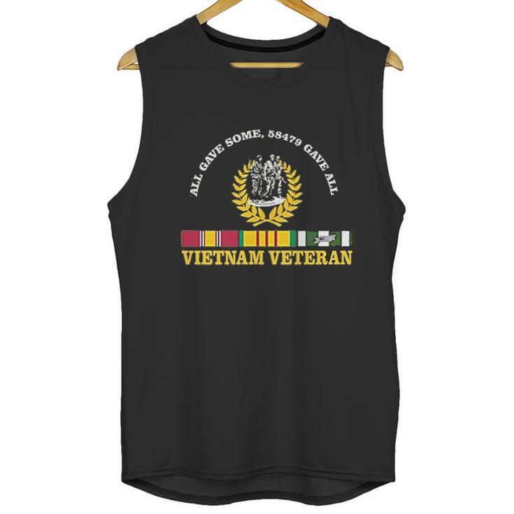 Vietnam Veteran All Gave Some 58479 Gave All Men Tank Top