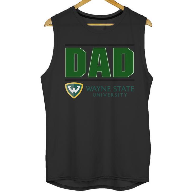 Wayne State University Proud Dad Parents Day 2020 Men Tank Top