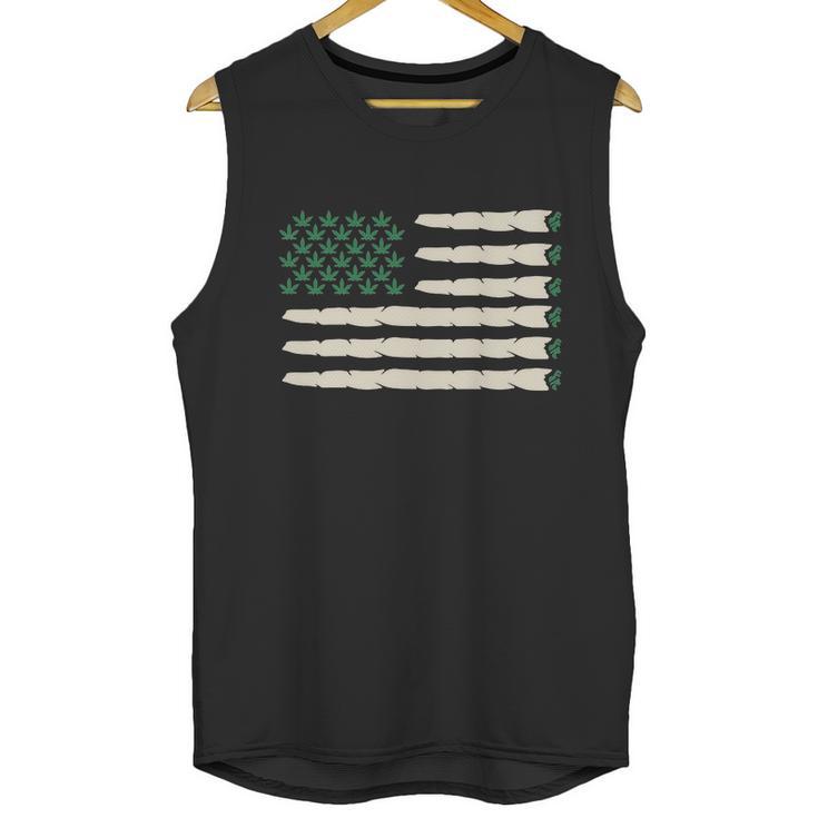 Weed Flag Men Tank Top