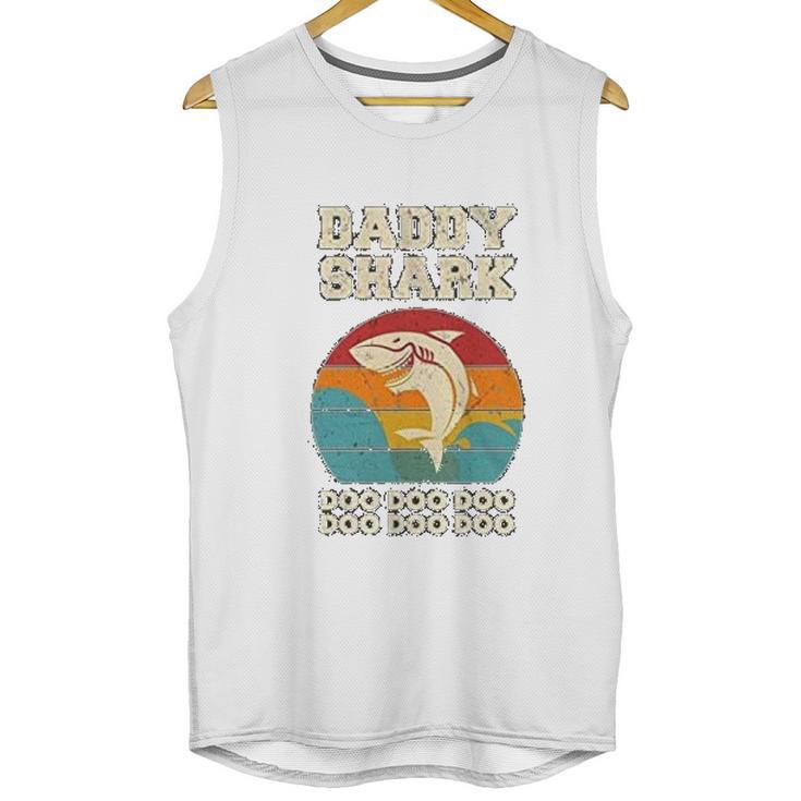 Become A Daddy Shark Men Tank Top