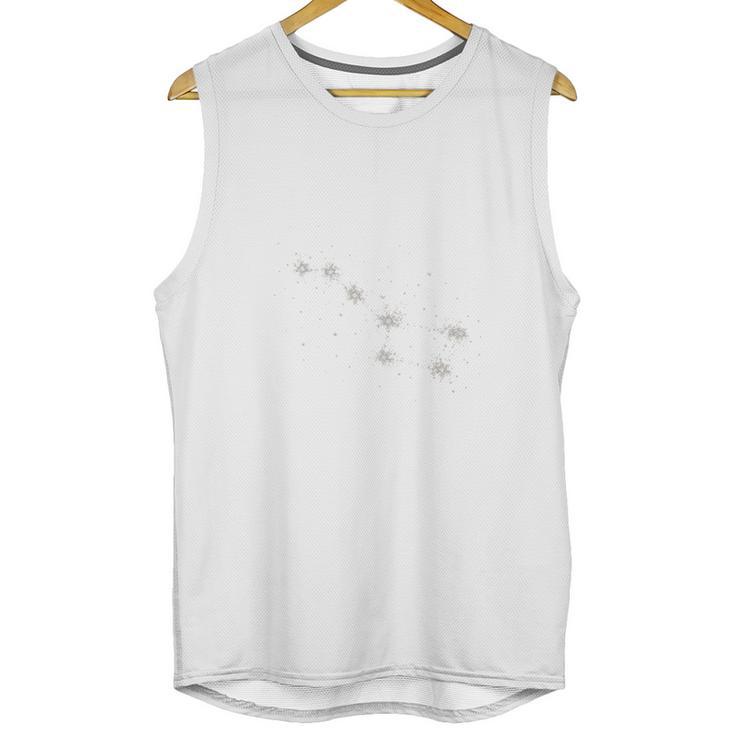 Big Dipper Fathers Day Shirt Constellation Ursa Major Papa Men Tank Top