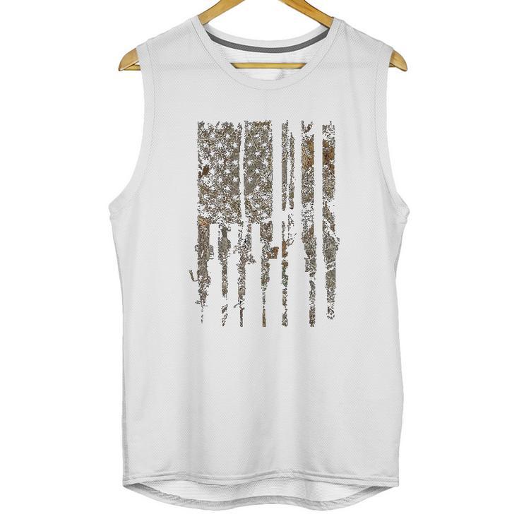 Grunt Style Realtree Edge Rifle Flag Men Tank Top