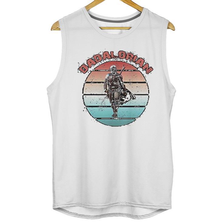 The Mandalorian Dadalorian Unique Gift Men Tank Top