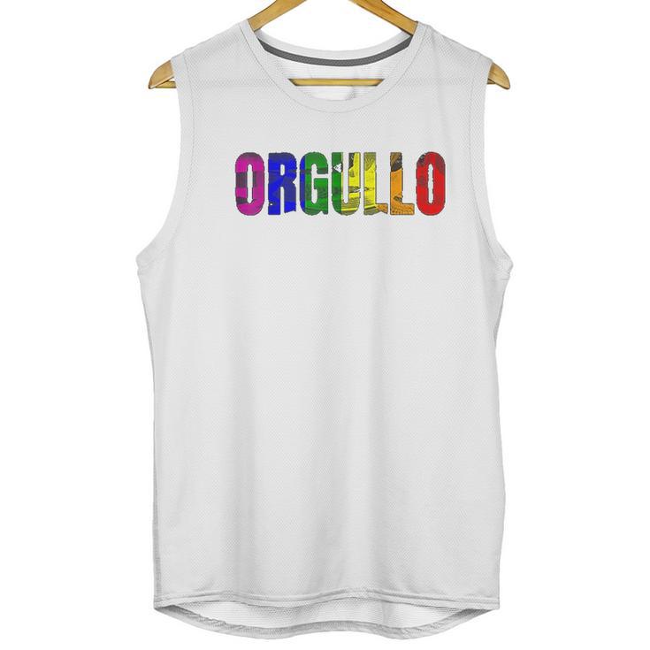 Orgullo Flag Lgbtq For Pride 2019 Men Tank Top