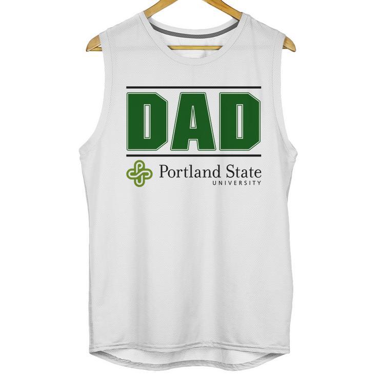 Portland State University Proud Dad Parents Day 2020 Men Tank Top