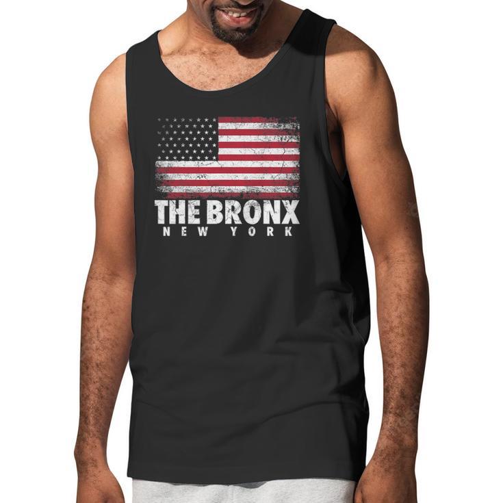 4Th Of July Gift The Bronx New York Ny American Flag Usa Men Tank Top