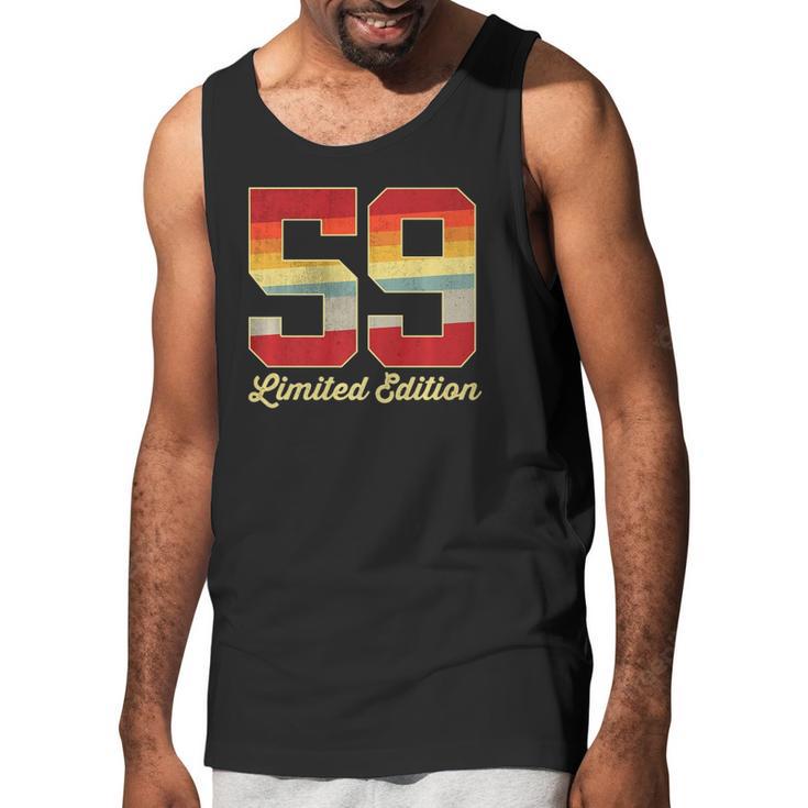 59Th Birthday Vintage Limited Edition 1963 59 Years Old Men Men Tank Top