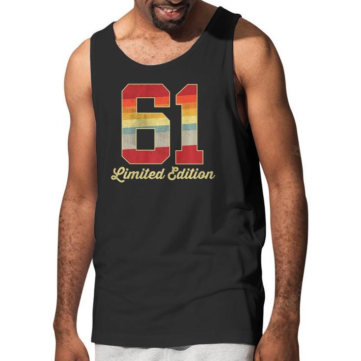 61St Birthday Vintage Limited Edition 1961 61 Years Old Men Men Tank Top