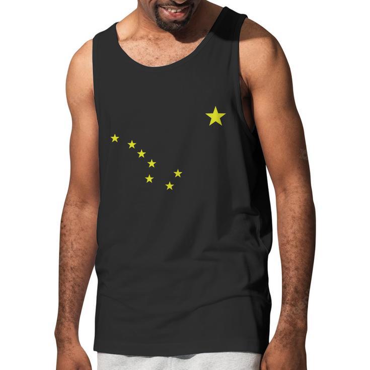 Alaska T-Shirt State Flag Astrology Big Dipper Polaris Tee Men Tank Top