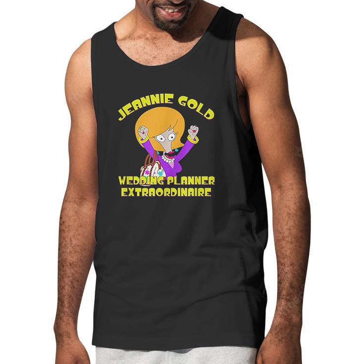 American Dad Jeannie Gold Men Tank Top