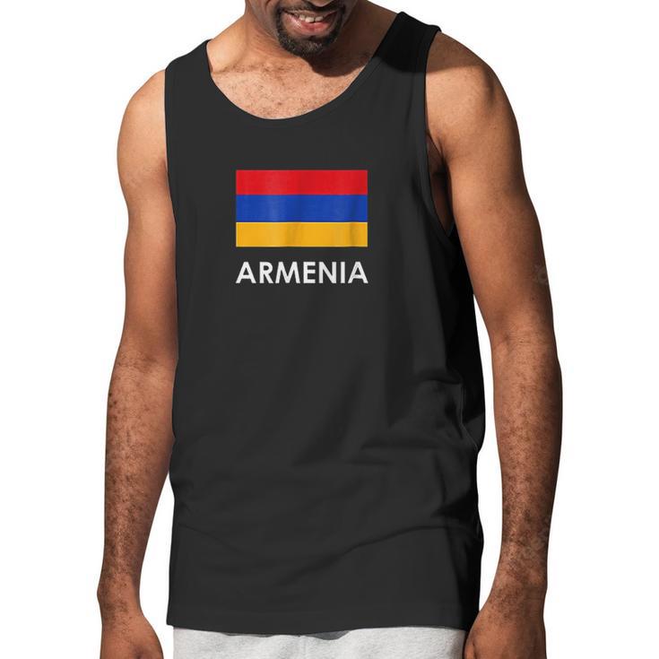 Armenia Flag For Armenians Loving Americans Men Tank Top