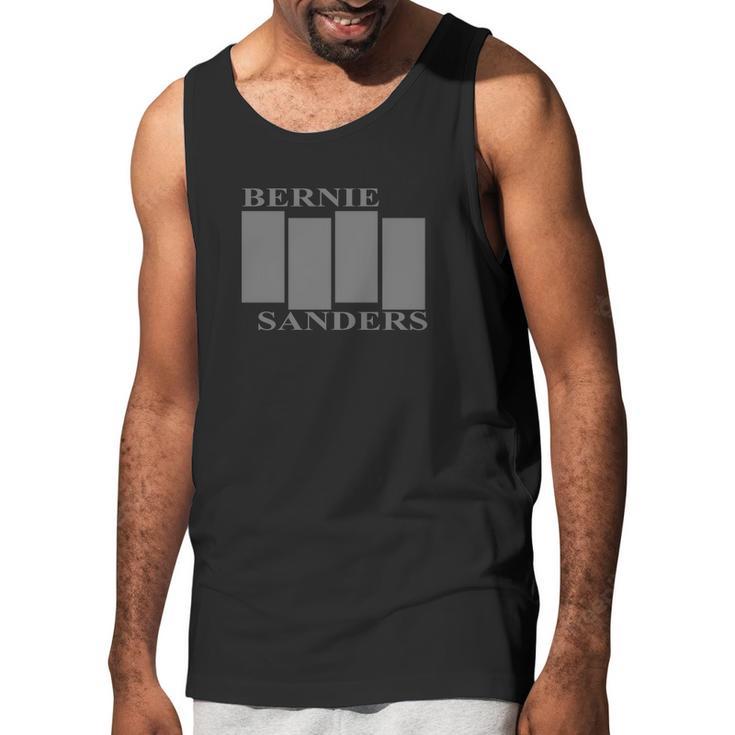 Bernie Sanders Black White Flag 2020 Shirt Men Tank Top