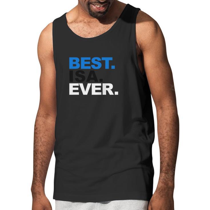 Mens Best Isa Ever Shirt Proud Estonian Dad Fathers Day Gifts Men Tank Top