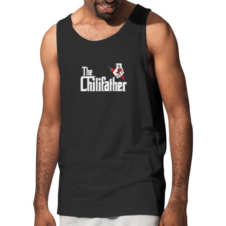 Chili Father Funny Bbq Dad Birthday Gifts Men Tank Top