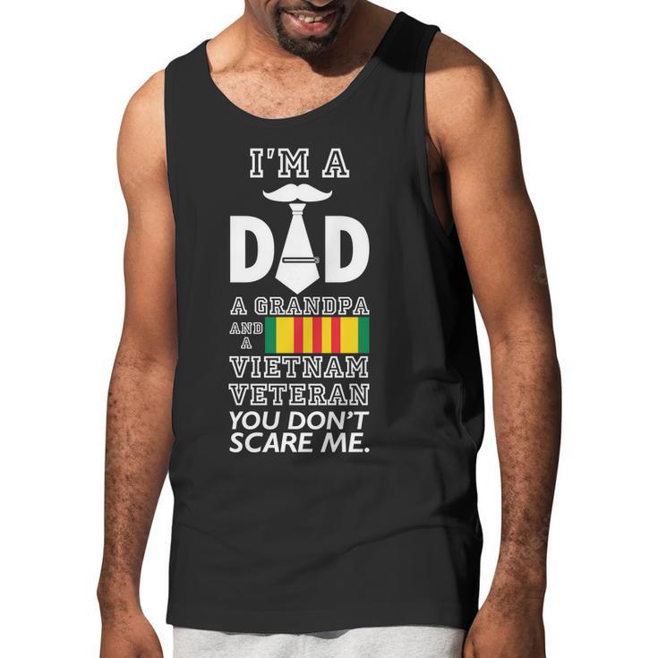 Dad Vietnam Veteran Graphic Design Printed Casual Daily Basic Men Tank Top