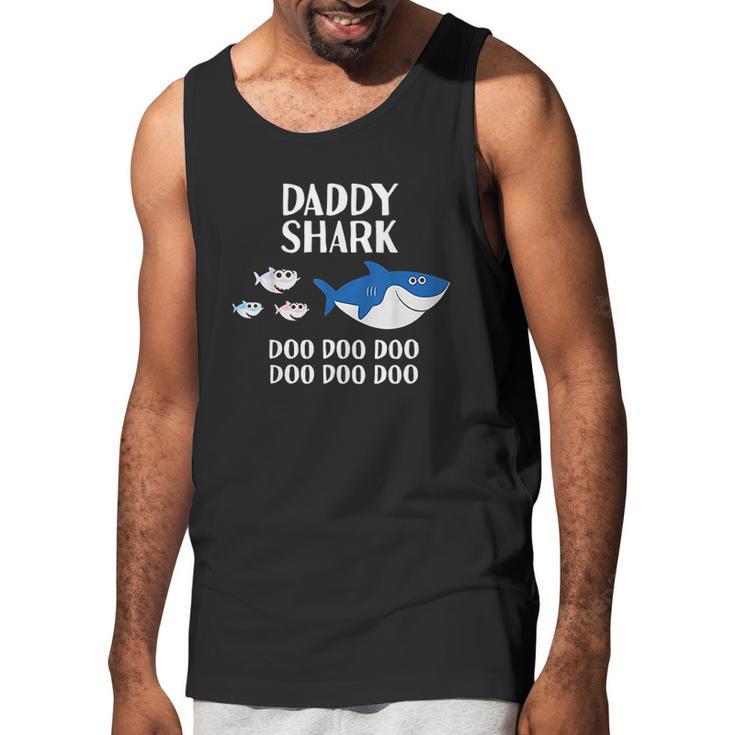 Daddy Shark Doo Doo Gift Men Tank Top