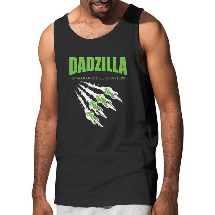 Dadzilla Maker Of Little Monsters Men Tank Top