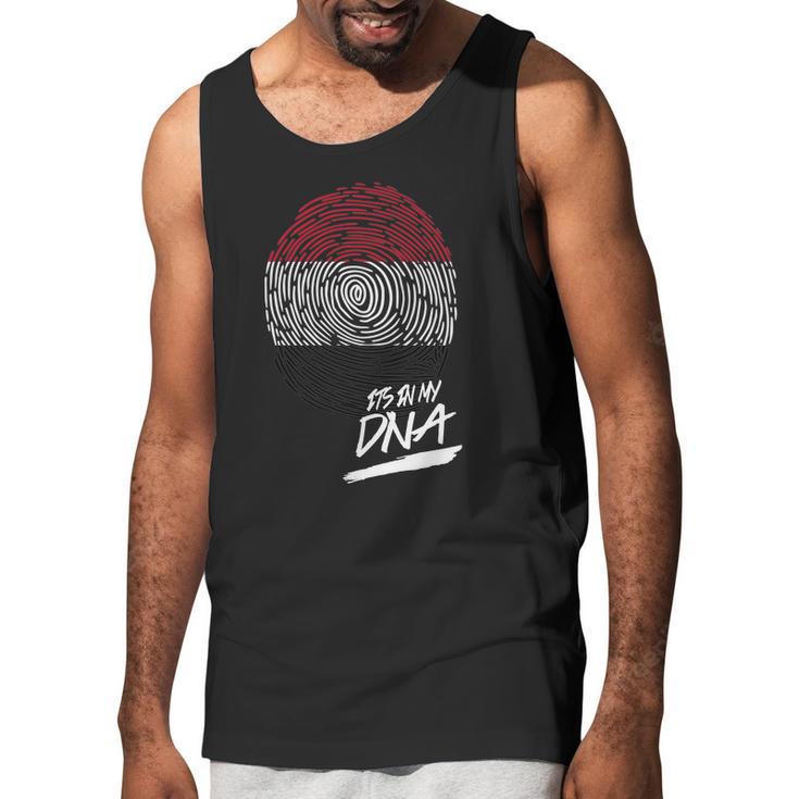 It Is In My Dna Yemen Baby Proud Country Flag Men Tank Top