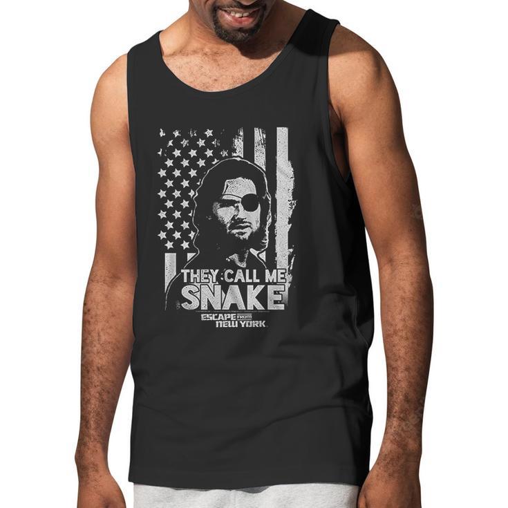 Escape From New York Snake Flag Men Tank Top