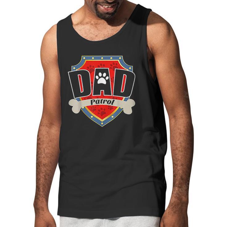 Funny Dad Patrol Men Tank Top