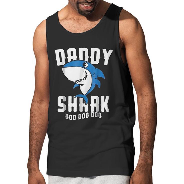 Funny Daddy Shark Doo Dad Birthday Gifts Men Tank Top