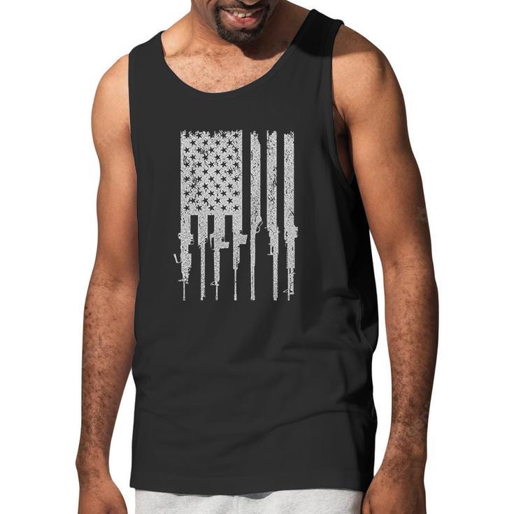 Grunt Style Rifle Flag Mens Men Tank Top