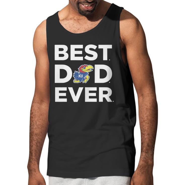 Kansas Jayhawks_Best Dad Ever Men Tank Top