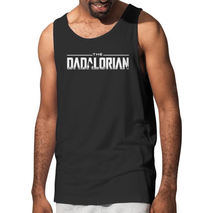 The Mandalorian The Dadalorian Dad Birthday Gifts Men Tank Top