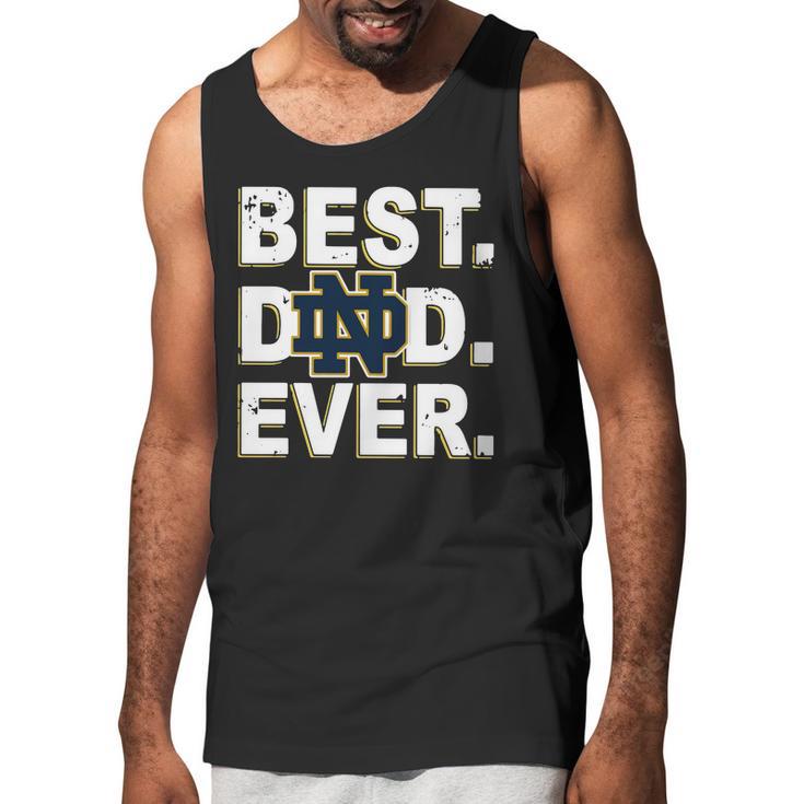 Notre Dame Best Dad Ever Shirtc Men Tank Top