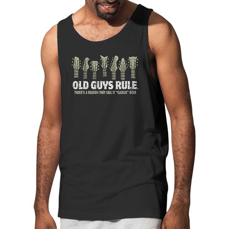 Old Guys Rule Classic Rock Men Tank Top