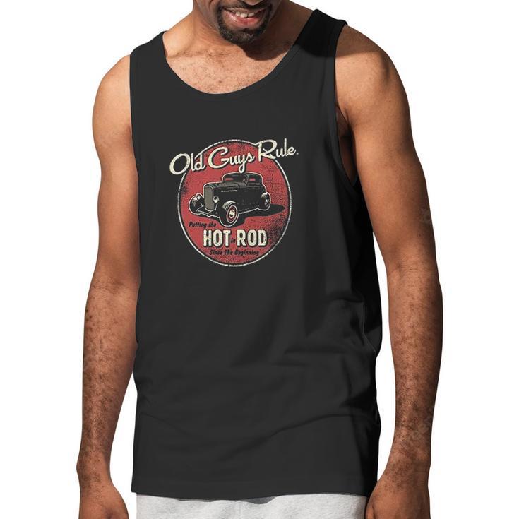 Old Guys Rule Putting The Hot In Rod Men Tank Top