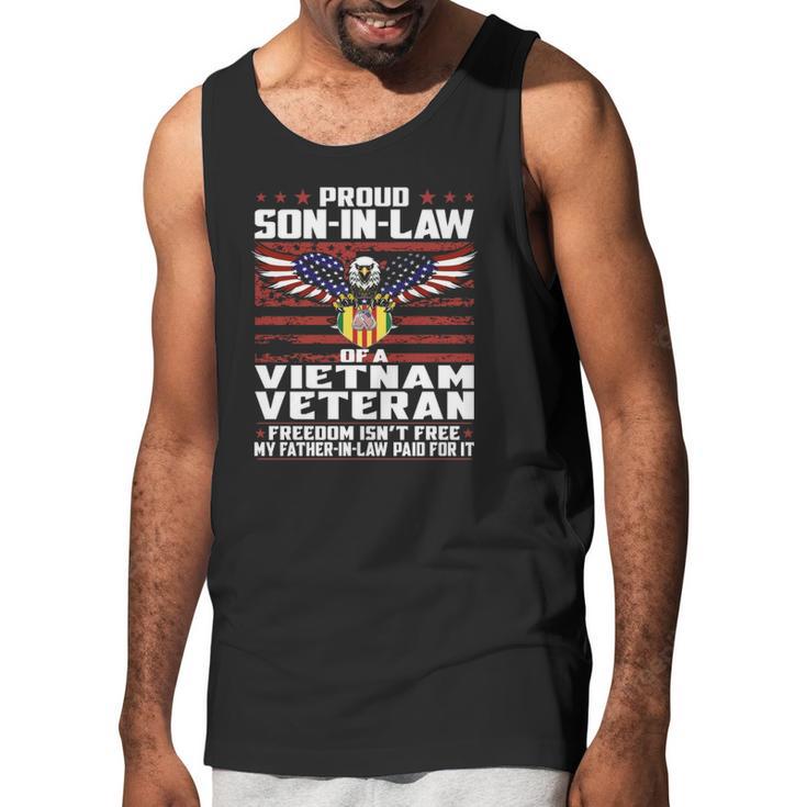 Proud Son In Law Of A Vietnam Veteran Patriotic Gift Men Tank Top